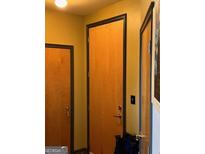 Bright entryway with two doors and wood flooring at 898 Sw Oak Sw St # 3402, Atlanta, GA 30310