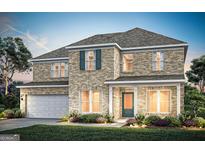Charming two-story brick home with a well-maintained lawn and inviting curb appeal at 120 Aj Welch Jr Way, Mcdonough, GA 30252