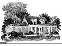 Charming traditional home featuring dormer windows, columns, shutters and professional landscaping at 3 Bob Smith Rd, Sharpsburg, GA 30277