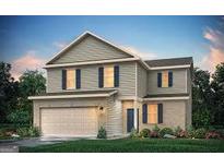 Charming two-story home with a two-car garage and well-maintained landscaping at 7226 Lacey Drive # 125, Douglasville, GA 30134