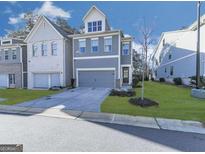 Charming, newly built two-story home with a two-car garage and inviting curb appeal at 1020 Broadview Dr, Marietta, GA 30062