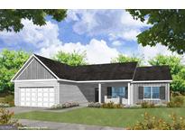 Charming single-Gathering home with a two-car garage, manicured lawn and tasteful landscaping at 142 Colley St, Grantville, GA 30220