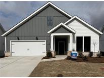 Charming home with a two-car garage and inviting covered entryway at 248 Persimmon Dr, Holly Springs, GA 30115