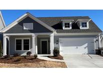 Charming single-Gathering home featuring a two-car garage and meticulously landscaped front yard at 3587 Fishpond Cir, Dacula, GA 30019