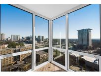 Stunning city skyline view from large windows at 2870 Pharr Court South Nw # 2002, Atlanta, GA 30305