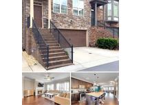 Brick townhome with attached garage and steps leading to the front entrance at 1105 Willow Field Se Dr # 18, Marietta, GA 30067