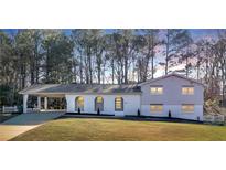 Stunning ranch home with updated exterior and landscaping at 2876 Wendwood Dr, Marietta, GA 30062