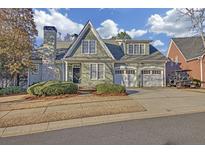 Beautiful two-story home with a stone fireplace and two-car garage at 129 Breton Highlands, Mcdonough, GA 30253