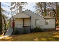 Newly renovated craftsman home with a welcoming front porch at 2107 Penrose Dr, Atlanta, GA 30344