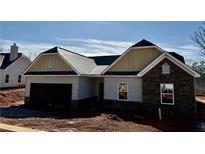 House exterior with stone and siding accents at 475 Charleston Pl, Villa Rica, GA 30180