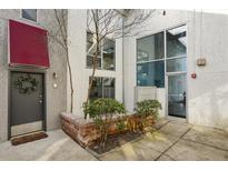 Modern building exterior with private courtyard access at 195 Arizona Ne Ave # 158, Atlanta, GA 30307