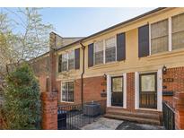 Front view of charming brick townhouses at 1634 Ponce De Leon Ne Ave # 514, Atlanta, GA 30307