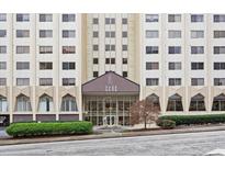 Exterior of Park Lane 2475 building, modern high rise at 2479 Peachtree Rd # 101, Atlanta, GA 30324