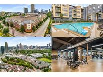 Luxury community features pool, gym and city views at 400 17Th Nw St # 2213, Atlanta, GA 30363