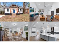Charming craftsman style home with a welcoming front porch at 883 Gaston Sw St, Atlanta, GA 30310