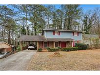 Ranch style home with carport and mature trees at 4289 Kimball Sw Rd, Atlanta, GA 30331