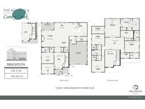 Two-story home floor plan, 5 bedrooms, 4.5 bathrooms, and a 3953 sq ft layout at 725 Caney Fork Rd, Alpharetta, GA 30005