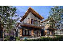 Modern two-story home with a sleek design and balcony at 6305 Shannon Pkwy # 112, Union City, GA 30291