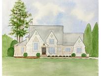 Elegant two-story home with stone accents and landscaping at 106 Laurel Brook Ln, Canton, GA 30115