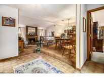 Spacious entryway with tile flooring, leading to living and dining areas at 200 Greensway, Peachtree City, GA 30269