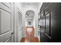 Bright entryway with hardwood floors and neutral walls at 3777 Peachtree Ne Rd # 1234, Atlanta, GA 30319