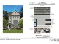 This gorgeous home shows the exterior materials and colors, making it easy to visualize the home at 2315 Park Walke Dr, Alpharetta, GA 30009