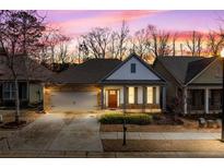 Charming single-story home with a brick and siding exterior, attached garage, and manicured landscaping at 250 High Court Way, Locust Grove, GA 30248