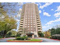 A high-rise building with brick and multiple balconies provides residents an appealing exterior at 1501 Clairmont Rd # 1024, Decatur, GA 30033