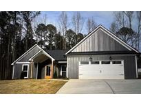 Charming single Gathering home with a large two car garage and traditional architectural design at 1847 Davis Mill N Rd, Dallas, GA 30157