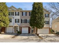 A view of the home's exterior, showcasing its architectural details and landscaping at 622 Providence Sw Pl, Atlanta, GA 30331