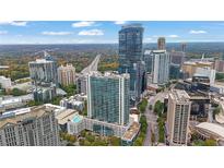 Stunning aerial view of the city skyline and luxurious high-rise residences at 3324 Peachtree Ne Rd # 2903, Atlanta, GA 30326