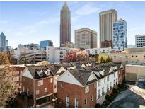 Beautiful townhomes with brick facade and an incredible view of the city skyline at 700 Piedmont Ne Ave # 4, Atlanta, GA 30308