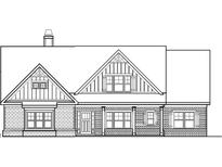 Charming single-story home features brick exterior, multiple windows, and a gabled roof at , Covington, GA 30014