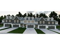 Beautiful townhomes featuring individual driveways and garages and attractive modern farmhouse design at 210 Sharon Ln, Loganville, GA 30052