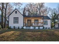 Charming renovated craftsman home with a covered front porch and updated landscaping at 1006 Byron Sw Dr, Atlanta, GA 30310