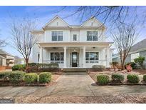 Charming two-story home with a welcoming front porch and well-maintained landscaping at 3137 Primrose St, Douglasville, GA 30135