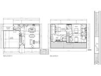 Detailed floor plan showcasing the layout of both the main and second floors of the house at 4755 Fowler St, Acworth, GA 30101