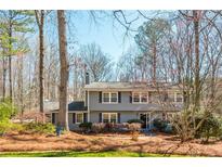 Charming two-story home with a well-maintained front yard and a classic, welcoming entryway at 2733 Eagle Ridge Rd, Marietta, GA 30062