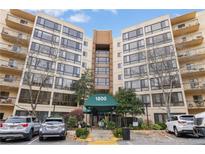 Beautiful condo building with balconies and well-maintained landscaping in a desirable location at 1800 Clairmont #428 Lk # A428, Decatur, GA 30033