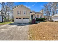 Charming two-story home with a two-car garage and well-maintained front yard at 539 Villa Rosa Rd, Temple, GA 30179