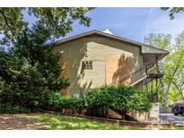 Exterior view of a two story multi Gathering home with a stair case on the right side at 520 Park Se Ave # 10, Atlanta, GA 30312