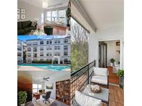 Compilation of condo views, pool, balcony, living room, and office space at 821 Ralph Mcgill Ne Blvd # 3337, Atlanta, GA 30306