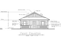 Charming front elevation featuring Hardi-plank siding, window shutters, and a welcoming porch at 305 Henry Aaron Sw Ave, Atlanta, GA 30310