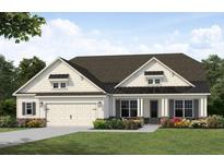 Charming single-Gathering home with a welcoming front porch and a two-car garage at 555 Southland Cir, Canton, GA 30115