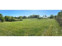 Expansive grassy lot perfect for development or recreation, bordered by mature trees and a greenhouse at 2085 Jones Phillips Rd, Dacula, GA 30019