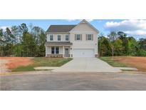 Charming two-story home with a two-car garage and a well-manicured lawn at 576 Teversham Dr, Mcdonough, GA 30253