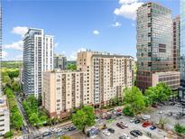 A multi-story building stands tall with surrounding skyline views at 1101 Juniper Ne St # 1519, Atlanta, GA 30309