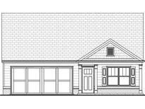 Charming home featuring a garage, entry door, and large window showcasing the home's simple yet elegant design at 1363 Cedarcrest Blvd, Acworth, GA 30101
