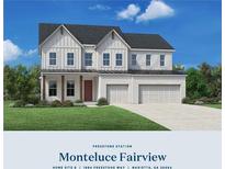 Two-story home featuring a brick exterior, multiple garage bays and professionally landscaped yard at 1994 Freestone Way, Marietta, GA 30064