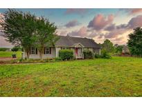 Charming ranch-style home with well-maintained lawn and mature trees, perfect for outdoor enjoyment at 2068 Hampton Locust Grove Rd, Locust Grove, GA 30248